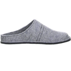 Herren Hausschuhe Pantoffeln Naturwollfilz Hellgrau - Grau -Schuh Rabatt Geschäft 10237965 06