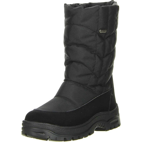 Damen Snowboots Winterstiefel EISKRALLEN Schwarz - Schwarz 1 Damen Snowboots Winterstiefel EISKRALLEN Schwarz - Schwarz