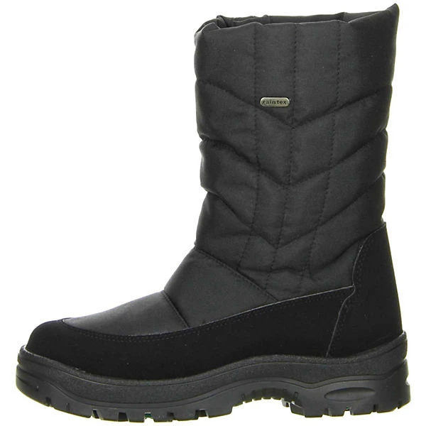 Damen Snowboots Winterstiefel EISKRALLEN Schwarz - Schwarz 5 Damen Snowboots Winterstiefel EISKRALLEN Schwarz - Schwarz – Bild 5