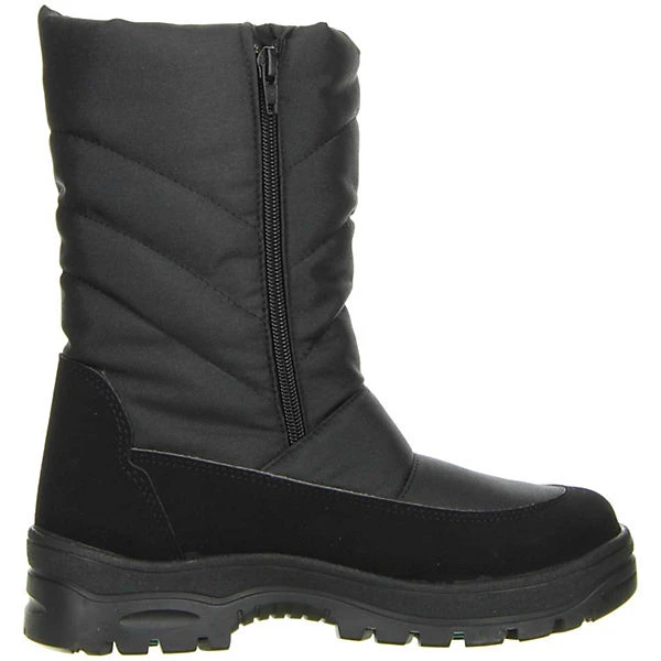 Damen Snowboots Winterstiefel EISKRALLEN Schwarz - Schwarz 6 Damen Snowboots Winterstiefel EISKRALLEN Schwarz - Schwarz – Bild 6