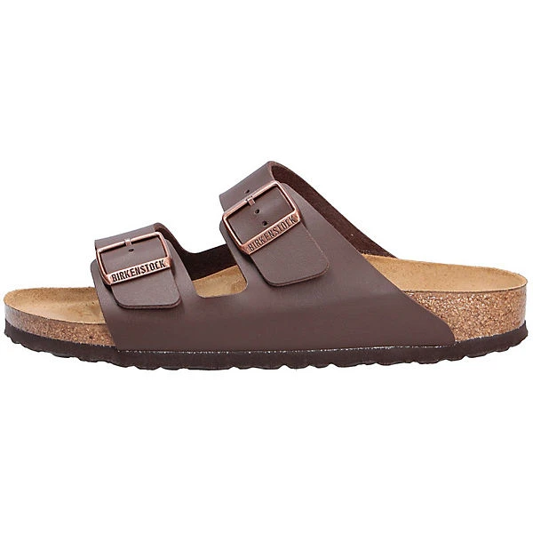 Birkenstock Herren Tieffußbett Pantolette ARIZONA SCHMALE FORM Komfort-Pantoletten - Braun 2 Birkenstock Herren Tieffußbett Pantolette ARIZONA SCHMALE FORM Komfort-Pantoletten - Braun – Bild 2