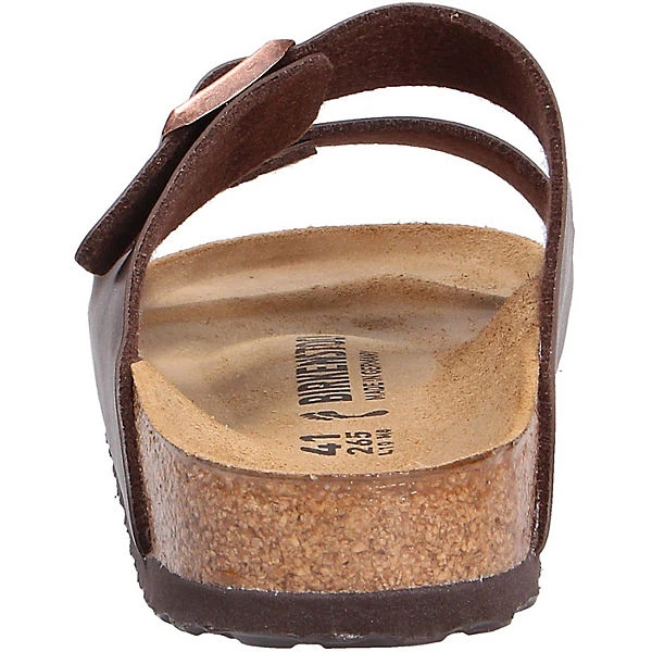Birkenstock Herren Tieffußbett Pantolette ARIZONA SCHMALE FORM Komfort-Pantoletten - Braun 7 Birkenstock Herren Tieffußbett Pantolette ARIZONA SCHMALE FORM Komfort-Pantoletten - Braun – Bild 7
