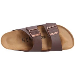 Birkenstock Herren Tieffußbett Pantolette ARIZONA SCHMALE FORM Komfort-Pantoletten - Braun 16 Birkenstock Herren Tieffußbett Pantolette ARIZONA SCHMALE FORM Komfort-Pantoletten - Braun -Schuh Rabatt Geschäft 11164747 08