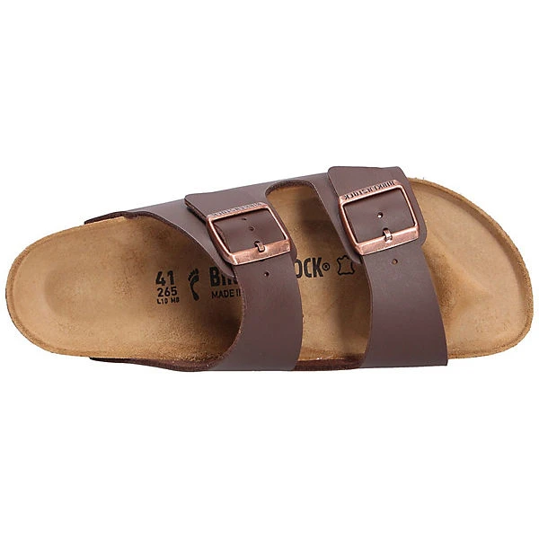 Birkenstock Herren Tieffußbett Pantolette ARIZONA SCHMALE FORM Komfort-Pantoletten - Braun 8 Birkenstock Herren Tieffußbett Pantolette ARIZONA SCHMALE FORM Komfort-Pantoletten - Braun – Bild 8