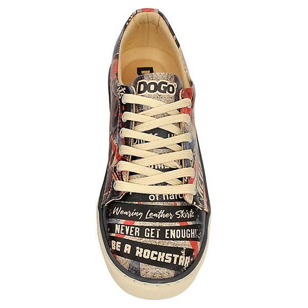 DOGO Sneaker British Punk Sneakers Low - Natur 3 DOGO Sneaker British Punk Sneakers Low - Natur – Bild 3