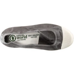 NATURAL WORLD Old Apricot Sportliche Ballerinas - Grau Modell 1 -Schuh Rabatt Geschäft 13815219 06