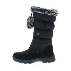 Damen Winterstiefel Snowboots Schwarz - Schwarz -Schuh Rabatt Geschäft 13866394 05