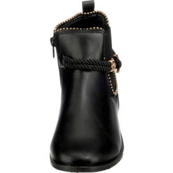 Insel Chelsea Mit Kordel-/Ankerdetail - Schwarz -Schuh Rabatt Geschäft 14895367 04