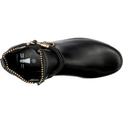 Insel Chelsea Mit Kordel-/Ankerdetail - Schwarz -Schuh Rabatt Geschäft 14895367 06