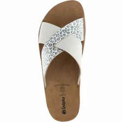 Inblu Damen Pantoletten Slipper Mehrfarbig/silber/beige/leopard - Mehrfarbig -Schuh Rabatt Geschäft 15179695 07