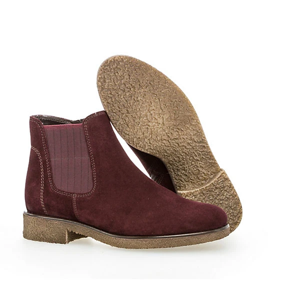 Gabor Comfort Chelsea Boots Rauleder Rot Chelsea Boots - Rot 5 Gabor Comfort Chelsea Boots Rauleder Rot Chelsea Boots - Rot – Bild 5