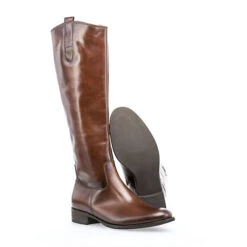 Gabor Reiterstiefel Glattleder Braun Reitstiefel - Braun -Schuh Rabatt Geschäft 16429521 05
