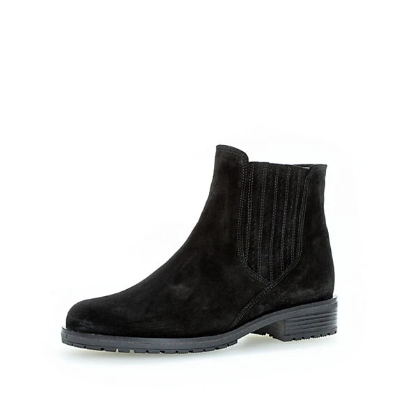 Gabor Comfort Chelsea Boots Rauleder Schwarz Chelsea Boots - Schwarz 1 Gabor Comfort Chelsea Boots Rauleder Schwarz Chelsea Boots - Schwarz
