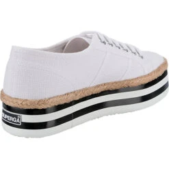 2790 Cotropew Striped Foxing Sneakers Low - Weiß Modell 1 -Schuh Rabatt Geschäft 16753736 05