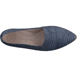 Paul Green Sportliche Slipper - Blau 8 Paul Green Sportliche Slipper - Blau -Schuh Rabatt Geschäft 17216043 04
