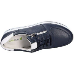 Waldläufer Damen Comfort Schnürschuh Komfort-Halbschuhe - Blau -Schuh Rabatt Geschäft 18202859 08