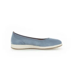 Gabor Sportliche Ballerinas Rauleder Blau Sportliche Ballerinas - Blau -Schuh Rabatt Geschäft 18932482 03