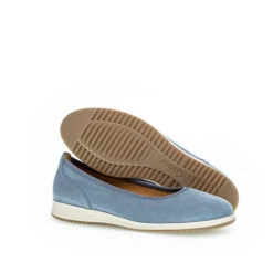 Gabor Sportliche Ballerinas Rauleder Blau Sportliche Ballerinas - Blau -Schuh Rabatt Geschäft 18932482 05