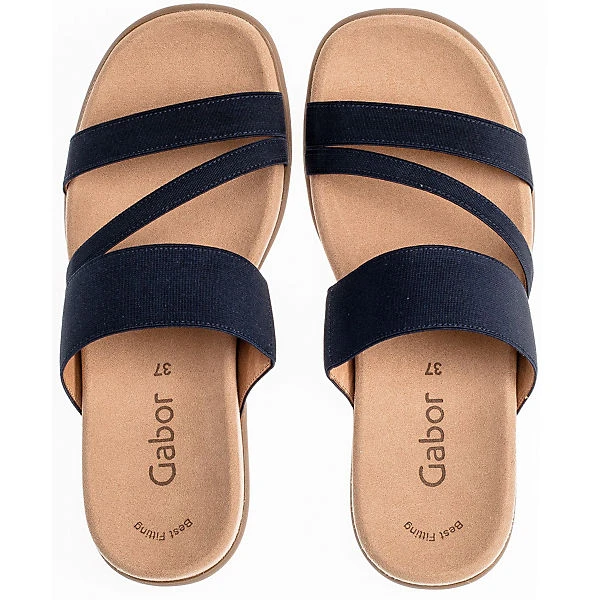 Gabor Pantoletten - Dunkelblau 5 Gabor Pantoletten - Dunkelblau – Bild 5