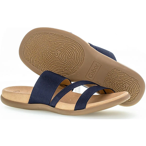 Gabor Pantoletten - Dunkelblau 6 Gabor Pantoletten - Dunkelblau – Bild 6