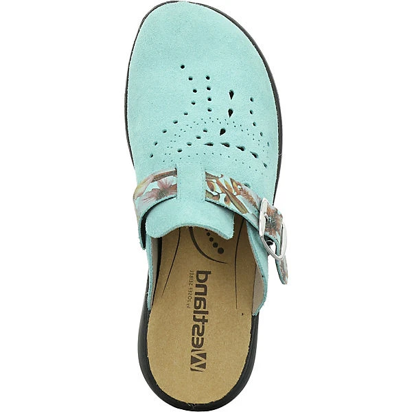 Korsika 345 | Clog Für Damen | Grün Korsika 345, Türkis-kombi Clogs - Türkis-kombi 6 Korsika 345 | Clog Für Damen | Grün Korsika 345, Türkis-kombi Clogs - Türkis-kombi – Bild 6