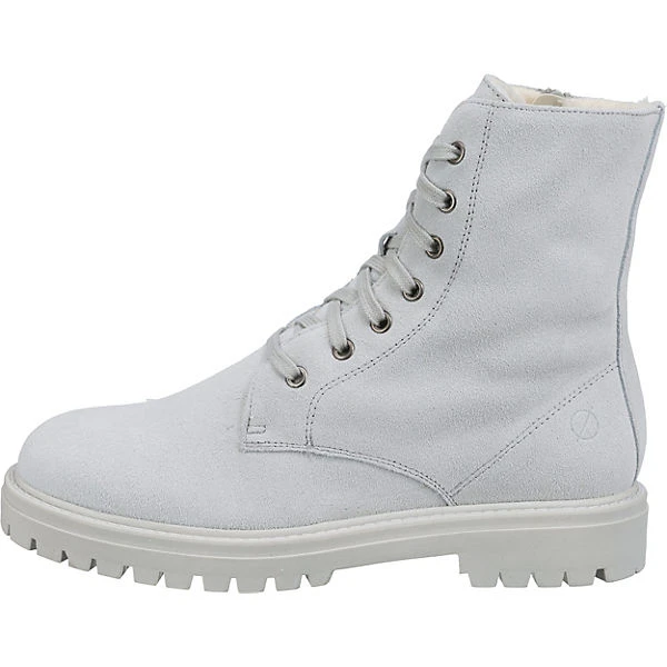 Fashion Leder Schnürboots Velours Winterstiefeletten 3 Fashion Leder Schnürboots Velours Winterstiefeletten – Bild 3