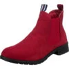 Modische Chelsea Boots Mit Textil Futter