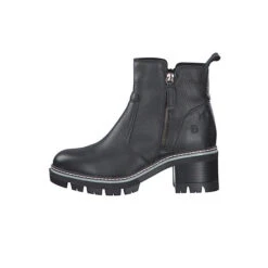 Tamaris Damen Elegante Stiefelette 1-25492-25 Schwarz 001 BLACK Leder Mit TOUCH-IT Ankle Boots - Schwarz -Schuh Rabatt Geschäft 20037768 04