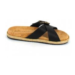 Pantolette Komfort-Pantoletten - Schwarz 9 Pantolette Komfort-Pantoletten - Schwarz -Schuh Rabatt Geschäft 20255939 05