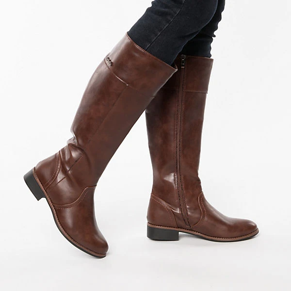 Classic High Boots - Cognac 2 Classic High Boots - Cognac – Bild 2