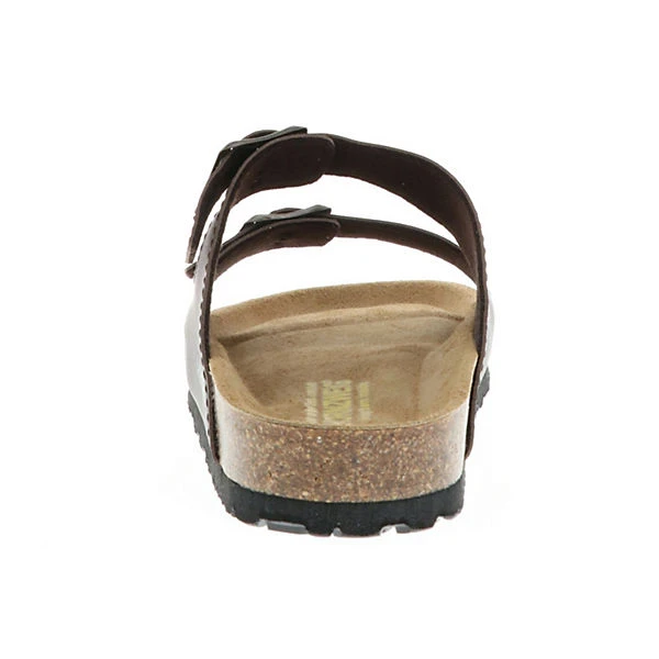 AHORNZWEIG Herren Pantoletten Vibram-Sohle Braun - Braun 2 AHORNZWEIG Herren Pantoletten Vibram-Sohle Braun - Braun – Bild 2