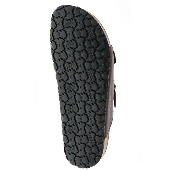 AHORNZWEIG Herren Pantoletten Vibram-Sohle Braun - Braun 3 AHORNZWEIG Herren Pantoletten Vibram-Sohle Braun - Braun – Bild 3