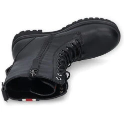 Dockers By Gerli Schnürstiefel - Schwarz/rot -Schuh Rabatt Geschäft 20501287 06