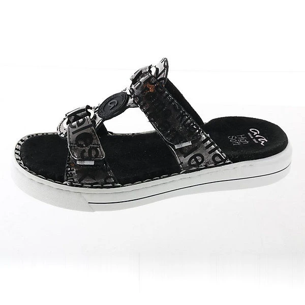 Ara Pantoletten COURTYARD Pantoletten - Schwarz 3 Ara Pantoletten COURTYARD Pantoletten - Schwarz – Bild 3