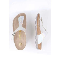 Genuins Rosas Coco Zehentrenner - Silber -Schuh Rabatt Geschäft 20762915 05