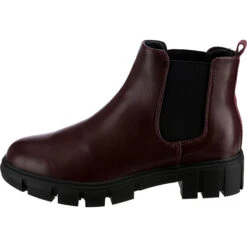 Chelsea Boots - Bordeaux -Schuh Rabatt Geschäft 20957977 03