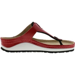 Mila Zehentrenner - Rot -Schuh Rabatt Geschäft 21000624 03