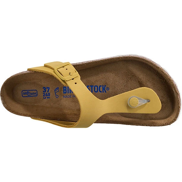 Birkenstock Gizeh Weichbettung Nubukleder Zehentrenner Normal 6 Birkenstock Gizeh Weichbettung Nubukleder Zehentrenner Normal – Bild 6