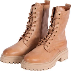 Apple Of Eden Stiefelette LAURA Schnürstiefel - Beige -Schuh Rabatt Geschäft 22033946 10