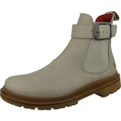 *art Damen Elegante Stiefelette Birmingham 1892 Grau Sesame Leder Ankle Boots - Grau