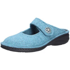 Finn Comfort Damen Hausschuhe/Clogs Geschlossene Hausschuhe - Blau