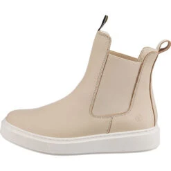J&F Plateau Chelsea Boots - Beige -Schuh Rabatt Geschäft 22231011 03