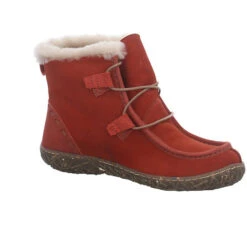 El Naturalista Damen Stiefel Schuhe Nido Boots Elegant Freizeit Veloursleder Uni Klassische Stiefel - Rot -Schuh Rabatt Geschäft 22340597 04