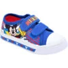 Disney Mickey Mouse & Friends Sneakers Low Blinkies TELA BASSA Für Jungen - Blau-kombi