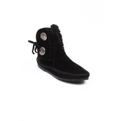 Minnetonka Zwei-Knopf-Hardsole-Stiefel Ankle Boots 9 Minnetonka Zwei-Knopf-Hardsole-Stiefel Ankle Boots -Schuh Rabatt Geschäft 22674136 05