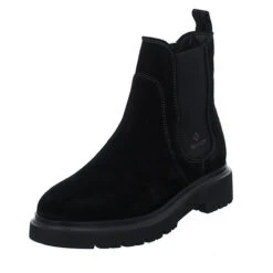 Gant Mallnca Chelsea Boots Veloursleder Uni Chelsea Boots - Schwarz