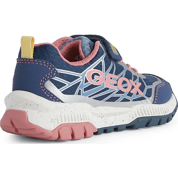 Geox Sneakers Low TUONO Für Mädchen - Blau/orange 3 Geox Sneakers Low TUONO Für Mädchen - Blau/orange – Bild 3