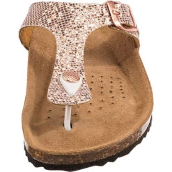 Geox D Brionia Zehentrenner - Bronze -Schuh Rabatt Geschäft 23134424 04