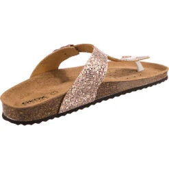 Geox D Brionia Zehentrenner - Bronze -Schuh Rabatt Geschäft 23134424 05