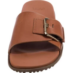 Ugg Solivan Buckle Slide Pantoletten - Cognac -Schuh Rabatt Geschäft 23353289 04